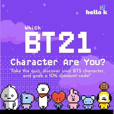 Discover Your BTS Character!