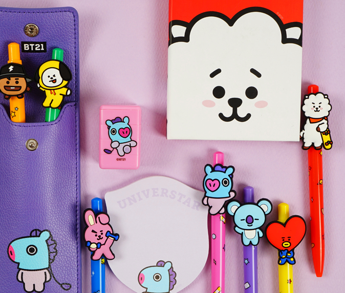 BT21 Figure Gel Pen