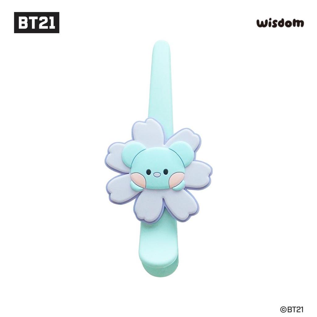 BT21 MININI BIG HAIR CLIP_HAPPY FLOWER