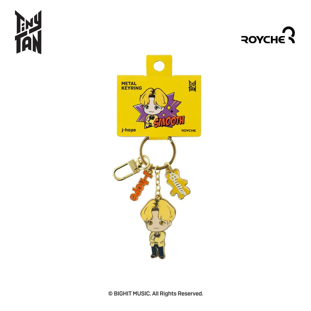 TinyTAN Metal Keyring Butter Ver.