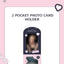 [BLACKPINK] BORNPINK: 2 POCKET PHOTO CARD HOLDER [Weverse]