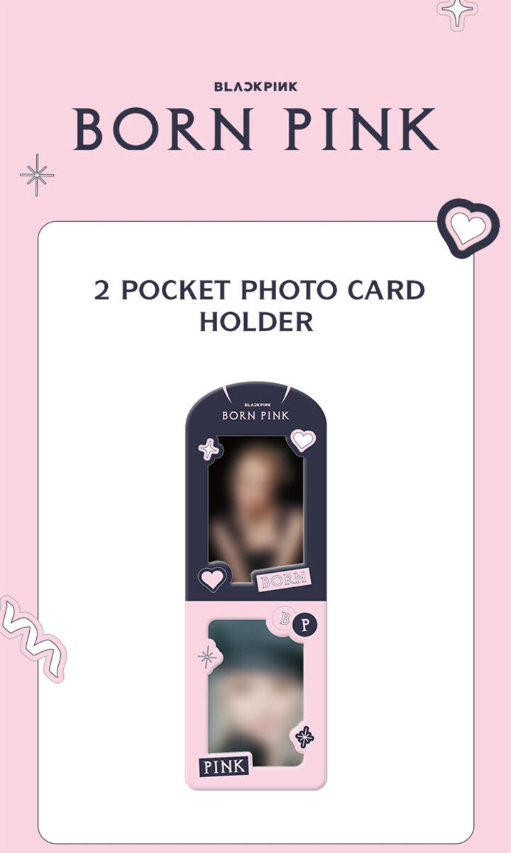 [BLACKPINK] BORNPINK: 2 POCKET PHOTO CARD HOLDER [Weverse]