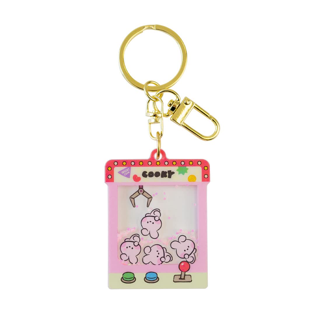 BT21 MININI GLITTER KEY HOLDER