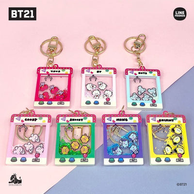 BT21 MININI GLITTER KEY HOLDER