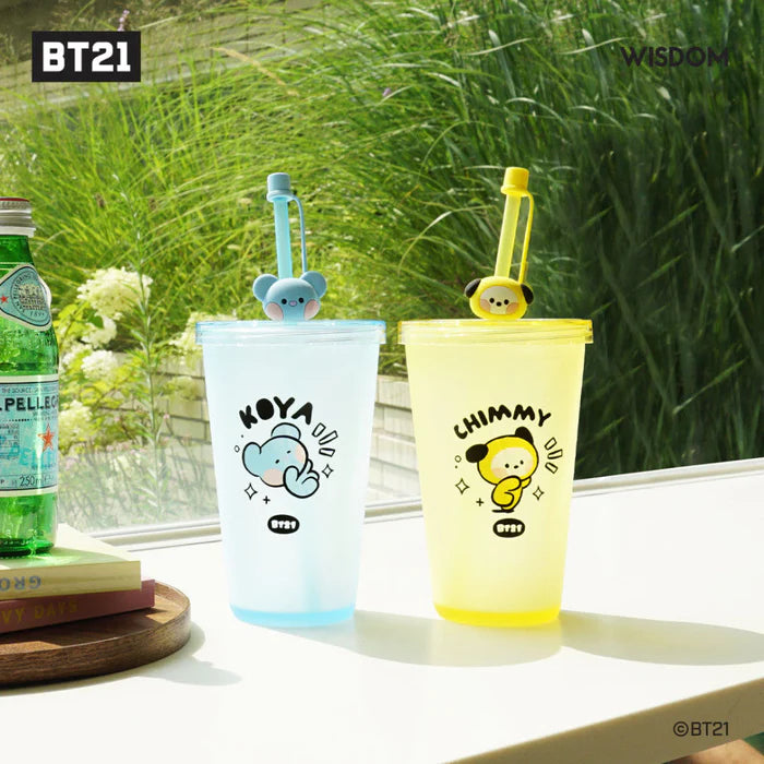 BT21 MININI TUMBLER (WITH STRAW AND BABY FIGURE)