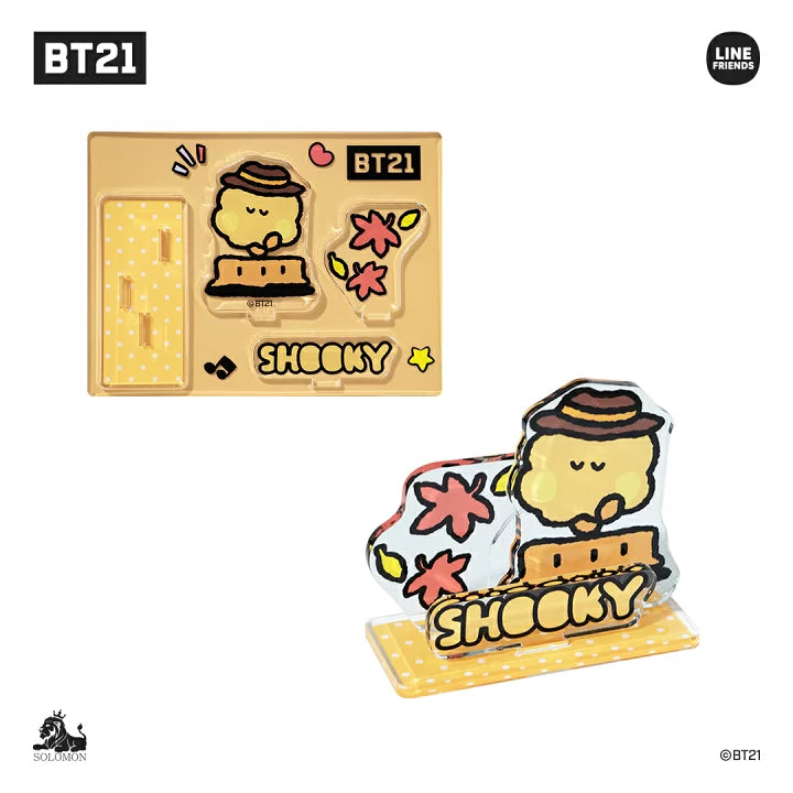 BT21 Mininin Acrylic Art Figure Stand