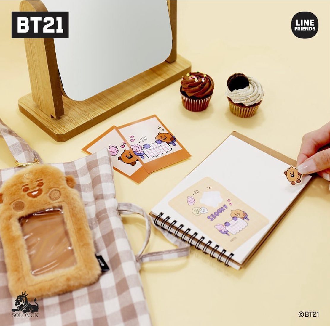 BT21 PHOTO CARD KEY HOLDER ver.2