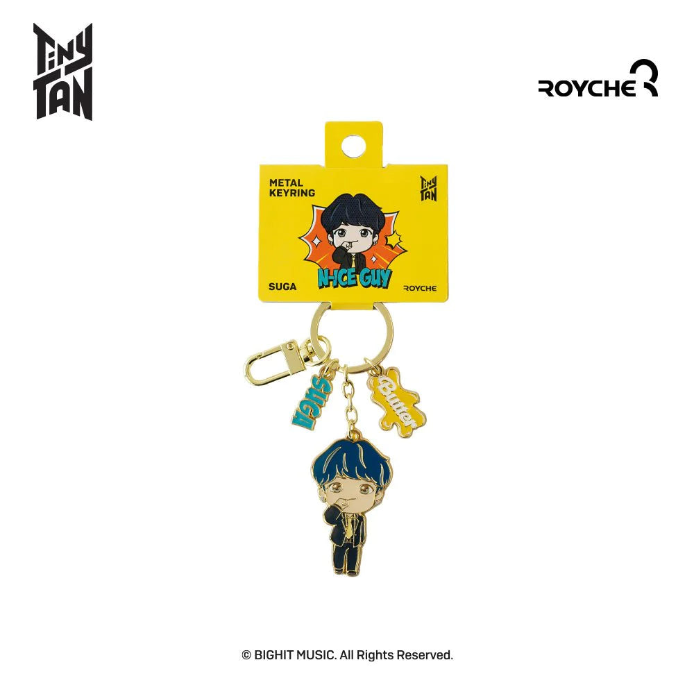 TinyTAN Metal Keyring Butter Ver.