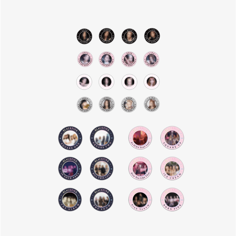 [BLACKPINK] BORNPINK : CIRCLE PHOTO CARD SET [Weverse]