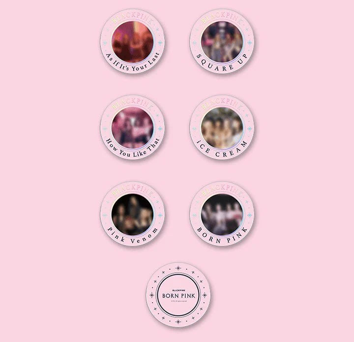 [BLACKPINK] BORNPINK : CIRCLE PHOTO CARD SET [Weverse]