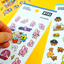 BT21 CLEAR STICKER (PART2)