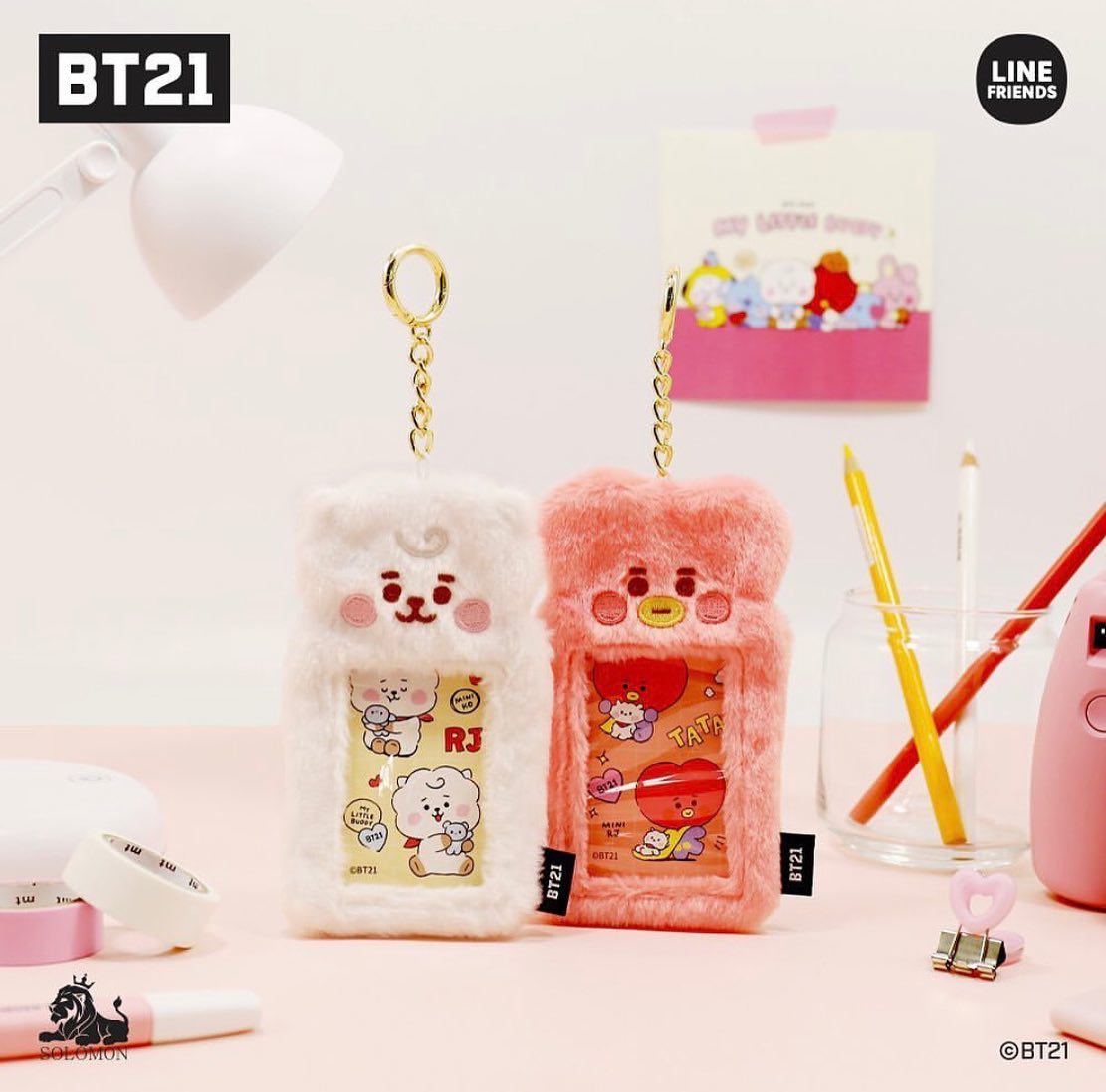 BT21 PHOTO CARD KEY HOLDER ver.2