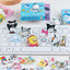 Sanrio Sticker Pack 60pcs(Hello Kitty, Kuromi, My melody, Cinamoroll, Pompompurin)