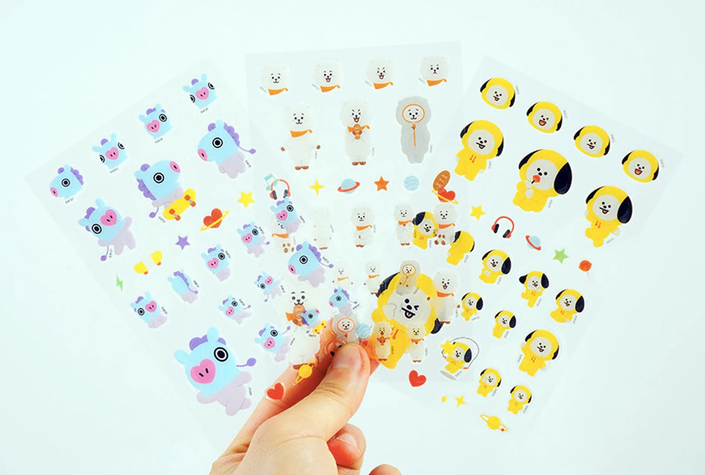 BT21 JELLY STICKER (PART2)