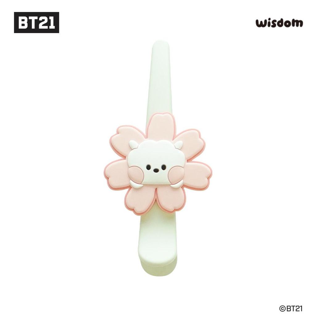 BT21 MININI BIG HAIR CLIP_HAPPY FLOWER