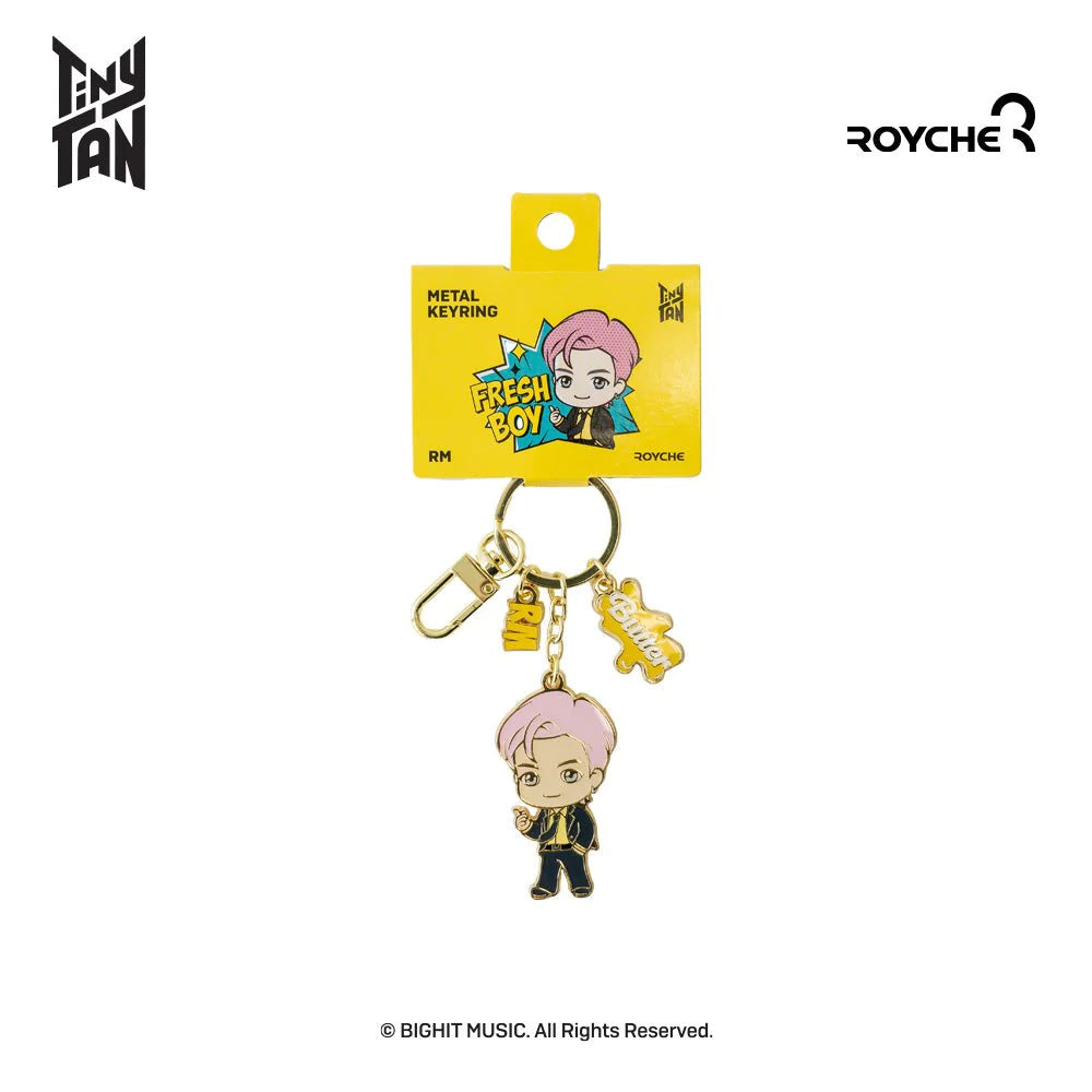 TinyTAN Metal Keyring Butter Ver.