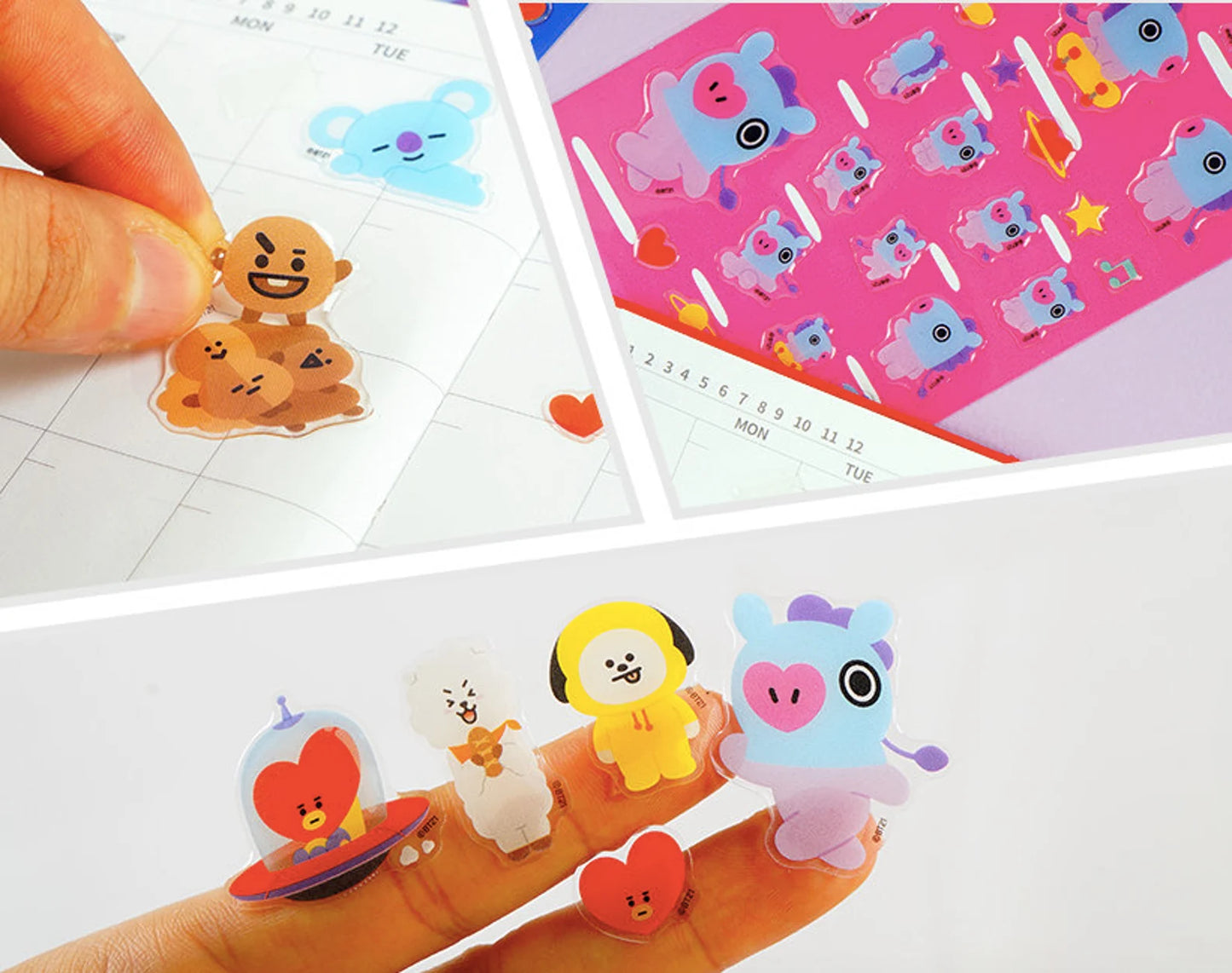 BT21 JELLY STICKER (PART2)