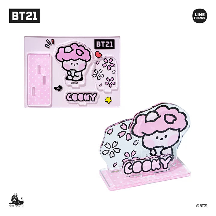 BT21 Mininin Acrylic Art Figure Stand