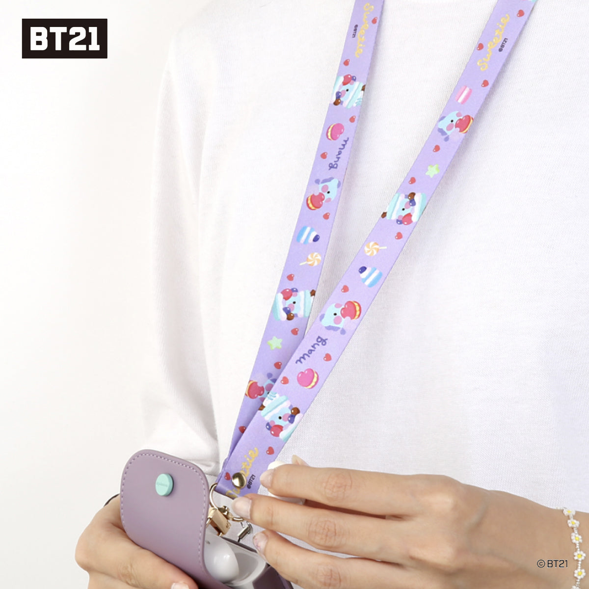 BT21 Minini Neck Strap - Sweetie