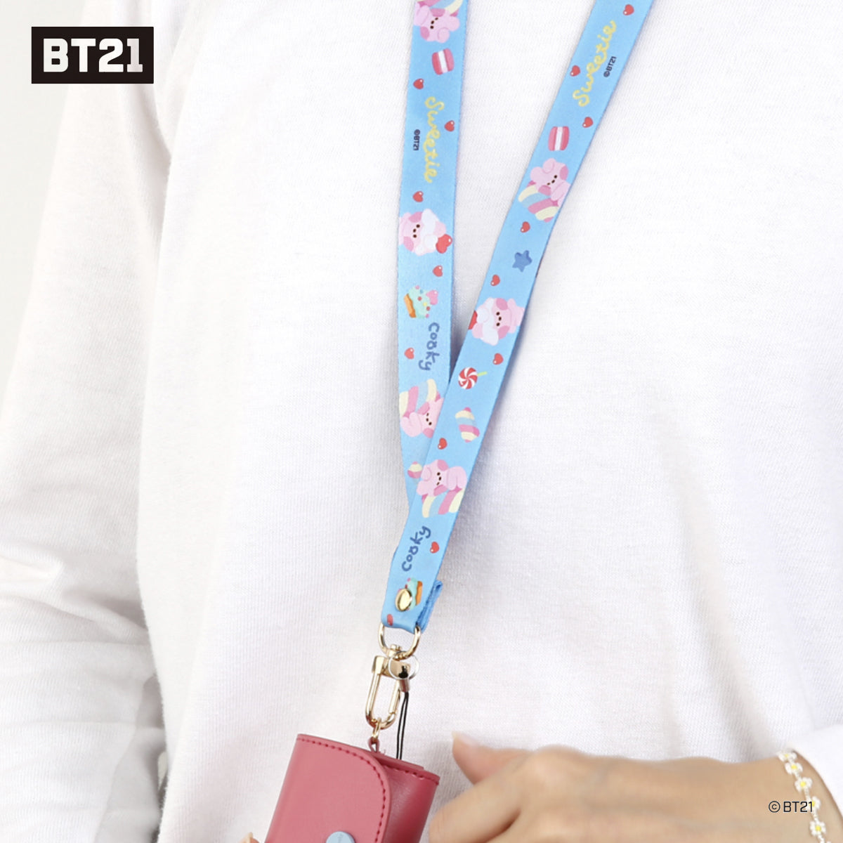 BT21 Minini Neck Strap - Sweetie