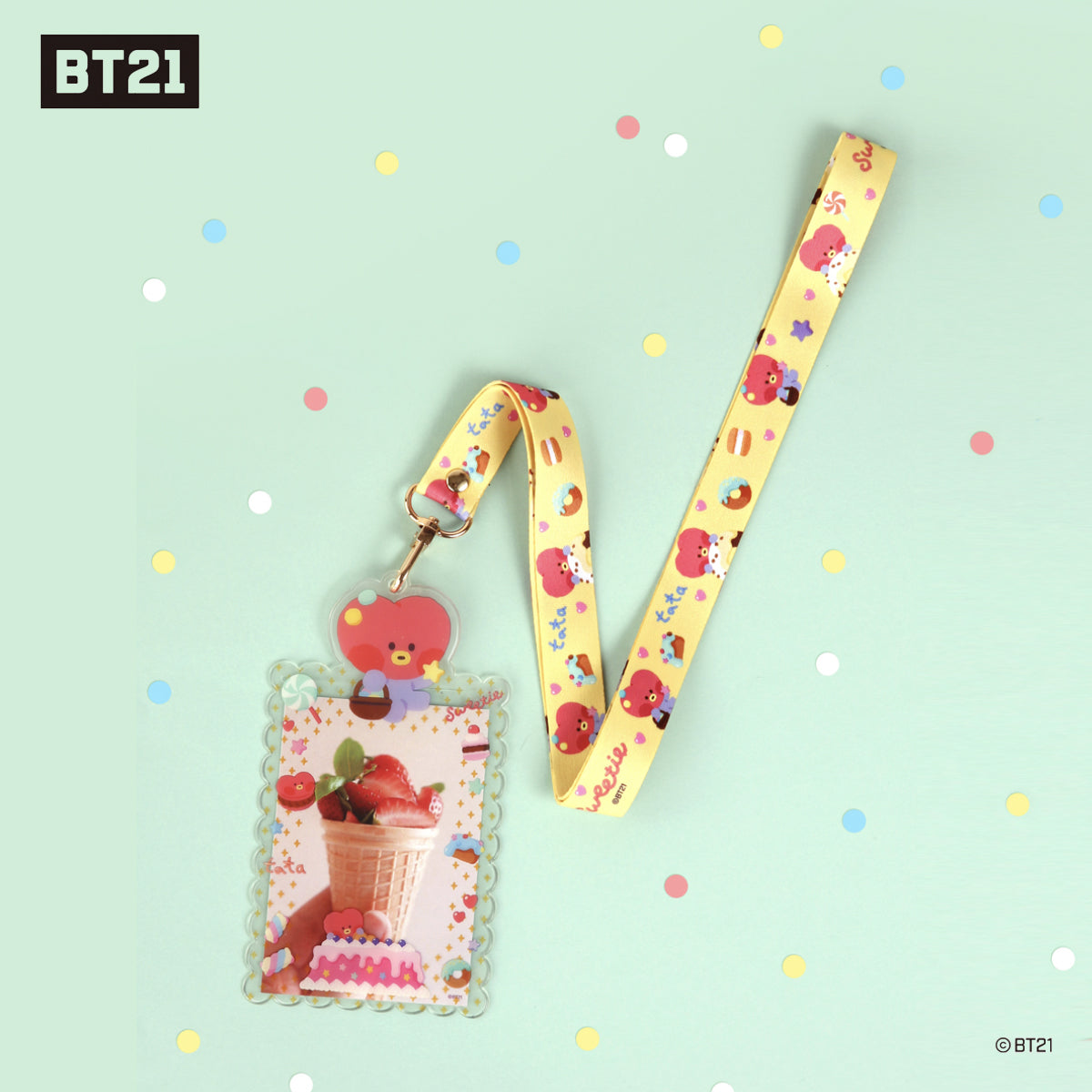 BT21 Minini Neck Strap - Sweetie