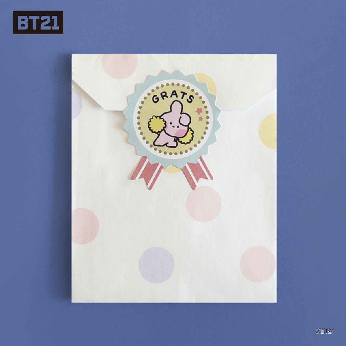 BT21 Minini Removable Gift Sticker