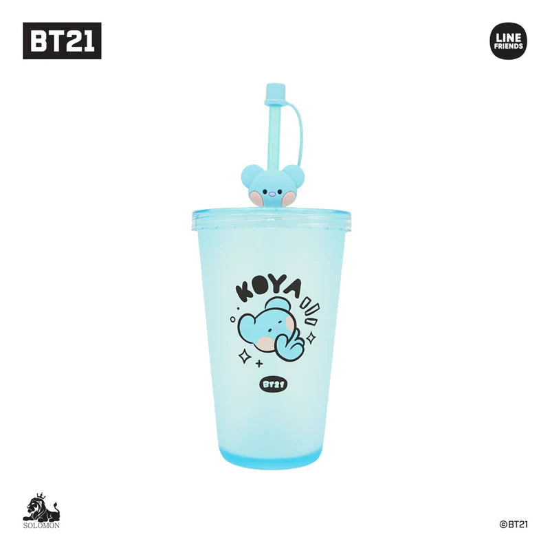 BT21 MININI TUMBLER (WITH STRAW AND BABY FIGURE)