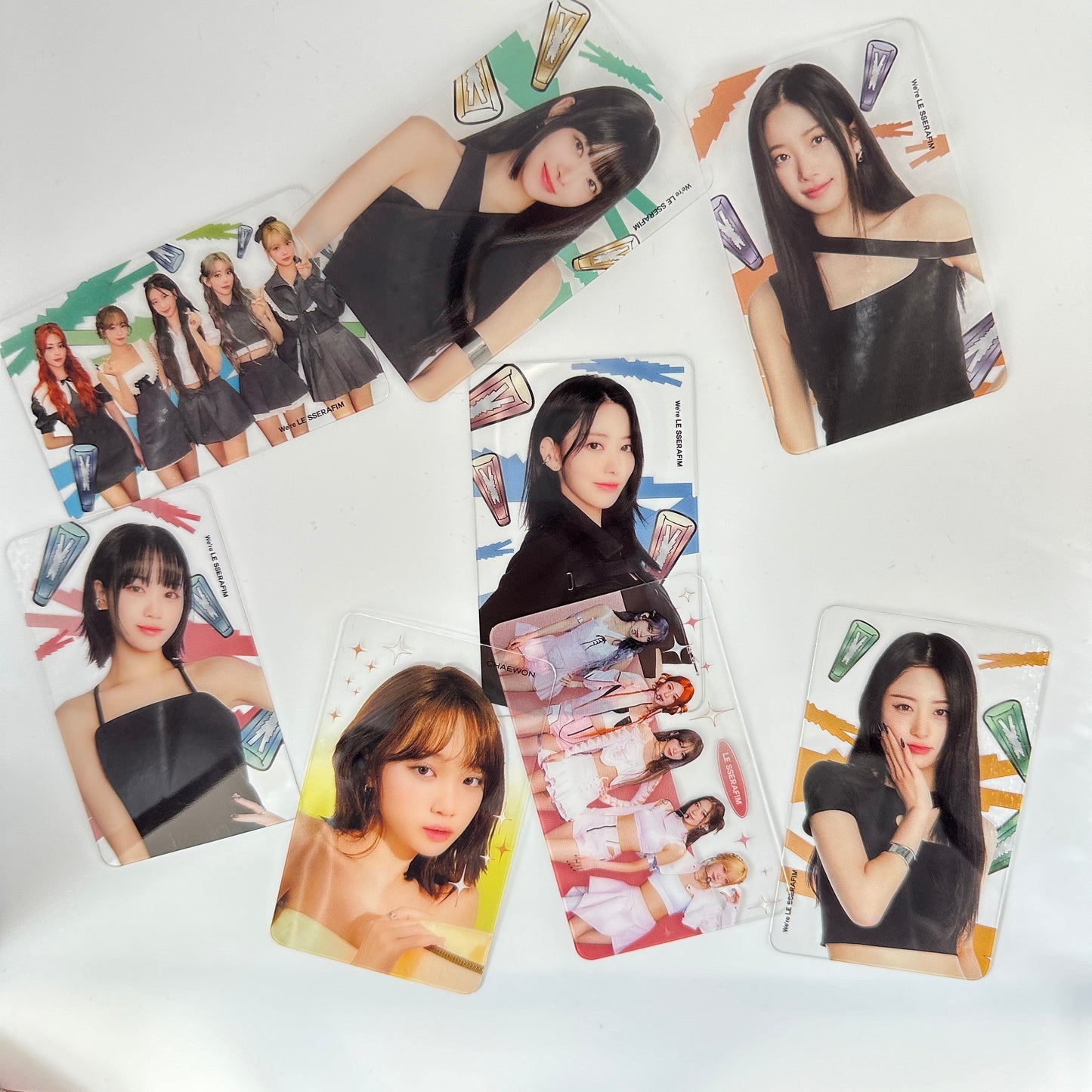 LE SSERAFIM - TRANSPARENT CARD 25PCS 