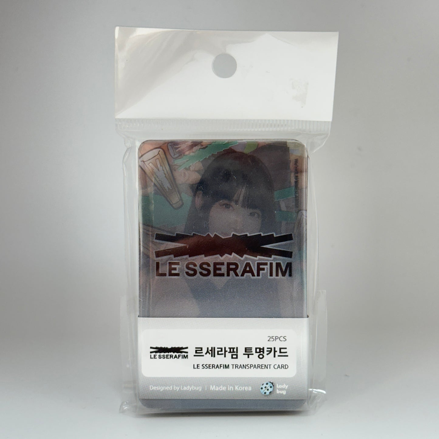 LE SSERAFIM - TRANSPARENT CARD 25PCS 