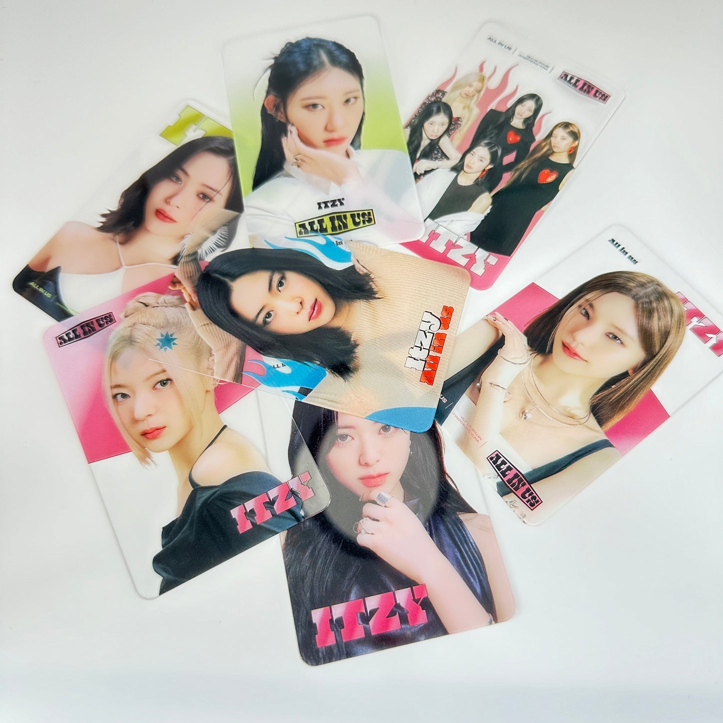 ITZY - TRANSPARENT CARD 25PCS 