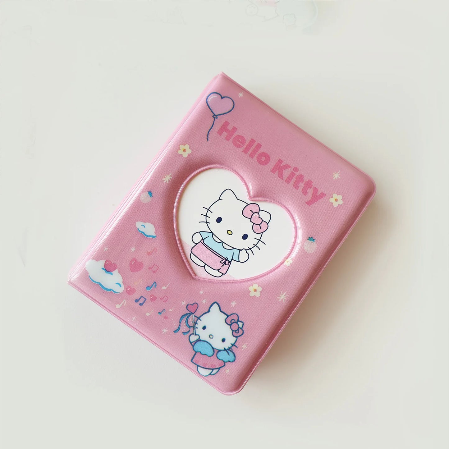 Sanrio Card Book Photo Album 10*10*5cm (Hello Kitty Kuromi My Melody Cinnamoroll Pochacco)