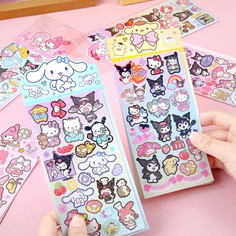 Sanrio Laser Tag Cuckoo Stickers