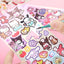 Sanrio Laser Tag Cuckoo Stickers