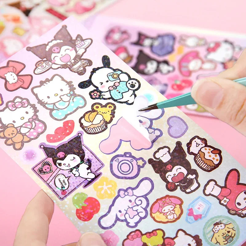 Sanrio Laser Tag Cuckoo Stickers