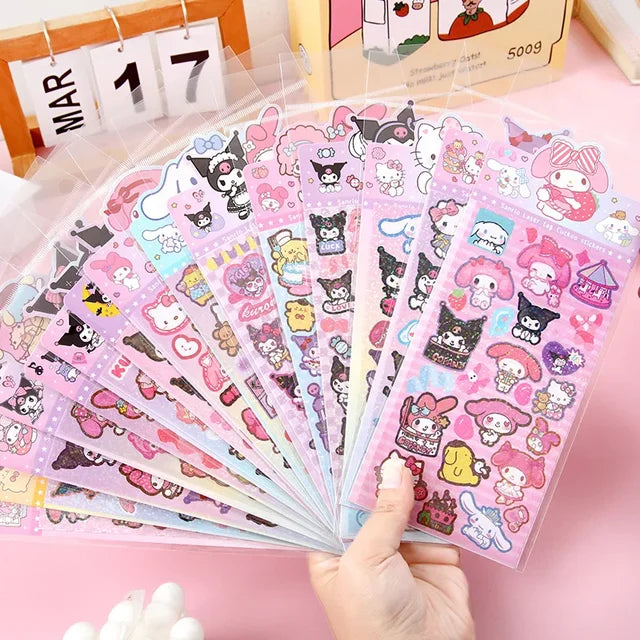 Sanrio Laser Tag Cuckoo Stickers