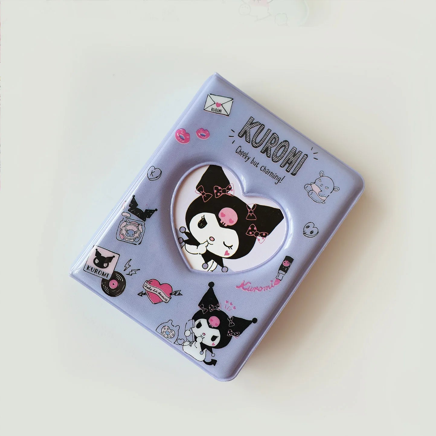 Sanrio Card Book Photo Album 10*10*5cm (Hello Kitty Kuromi My Melody Cinnamoroll Pochacco)