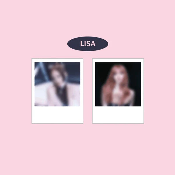 [BORNPINK] BLACKPINK POLAROID PHOTO + STICKER SET [Weverse]