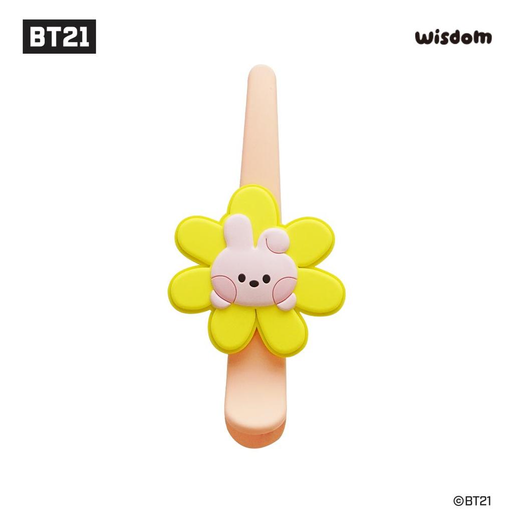 BT21 MININI BIG HAIR CLIP_HAPPY FLOWER