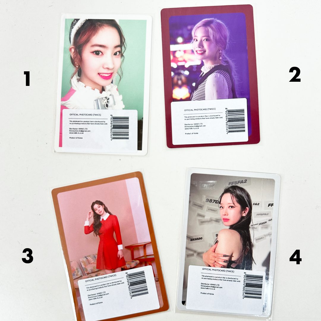 TWICE Official PHOTOCARDS