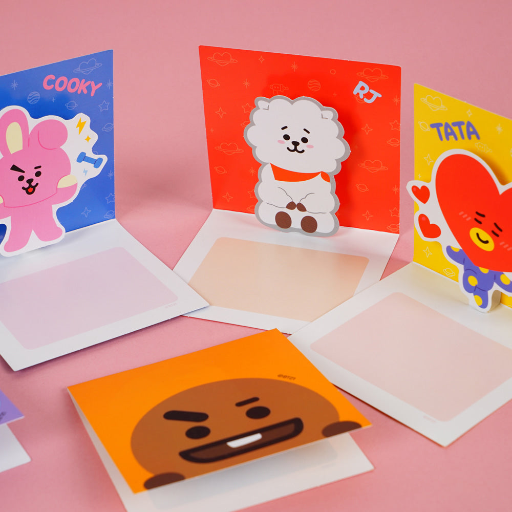 BT21 Pop-up Card [LINE FRIEDNS Official Product] - NO.1 KPOP SHOP hello-K