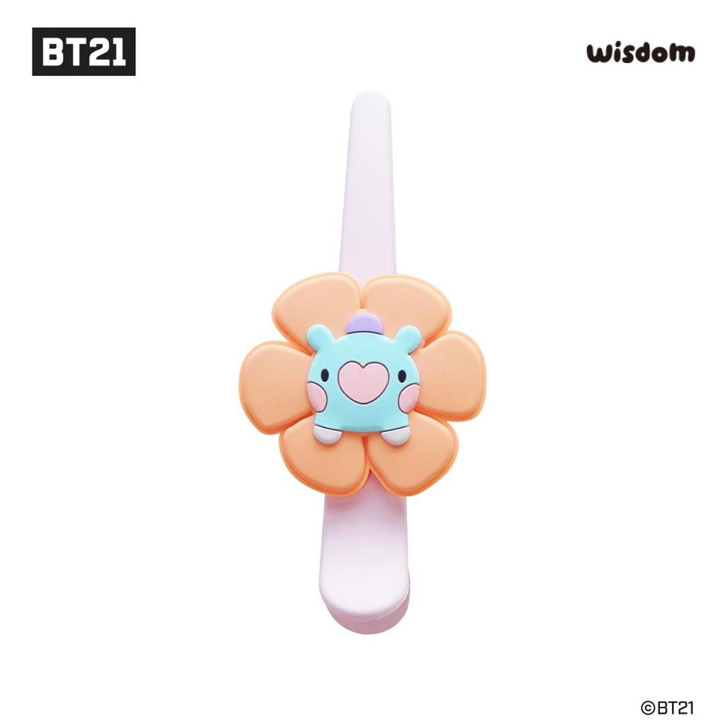 BT21 MININI BIG HAIR CLIP_HAPPY FLOWER