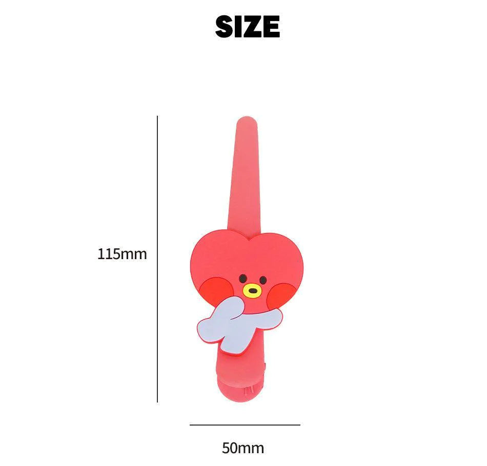 BT21 MININI BIG HAIR CLIP_HAPPY FLOWER