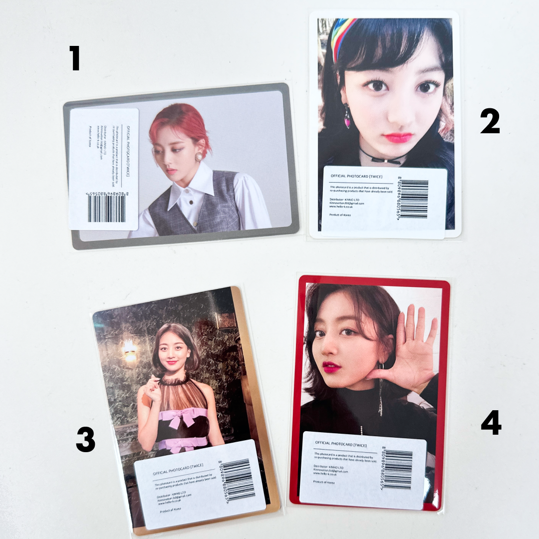 TWICE Official PHOTOCARDS