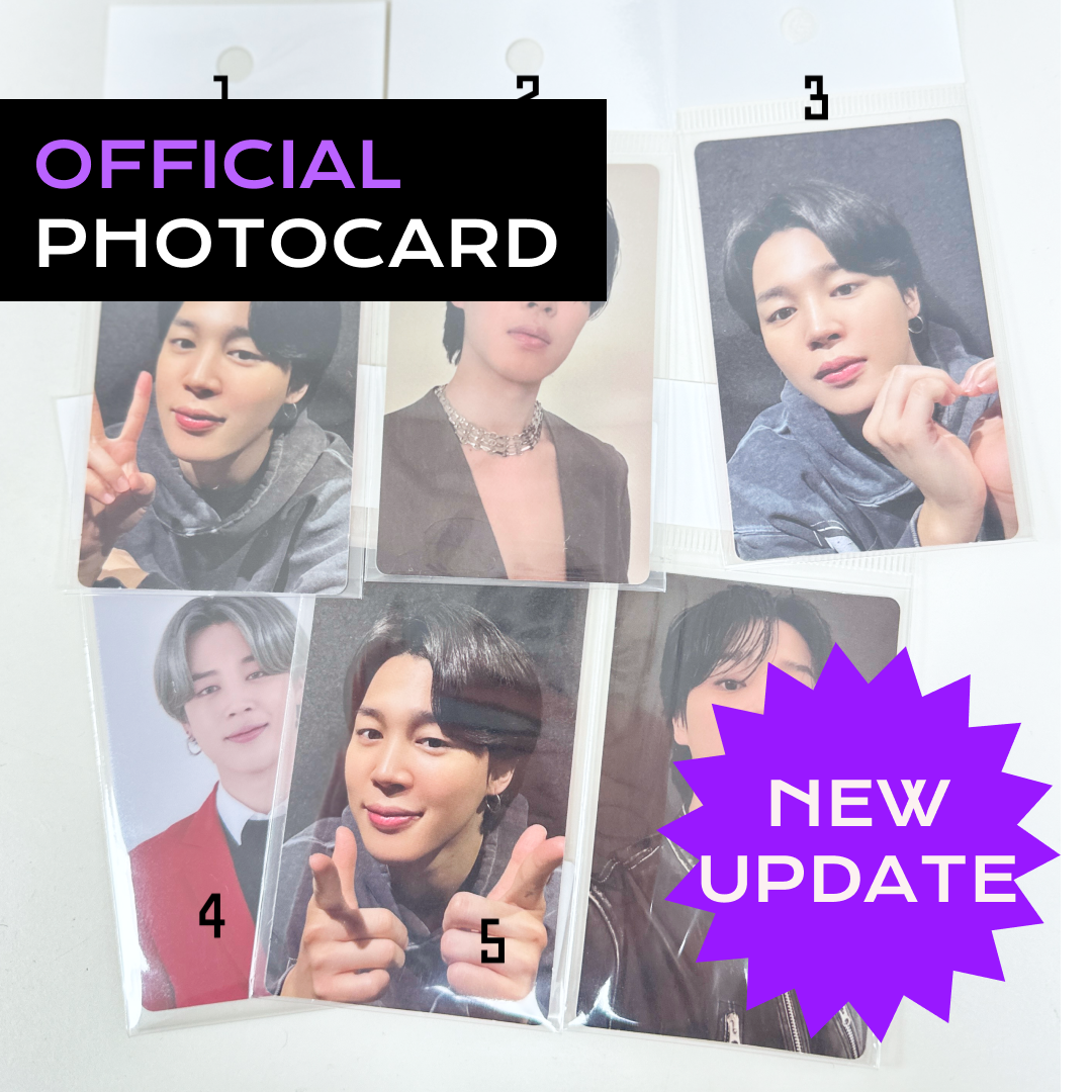 BTS Official Photocard (JIMIN)