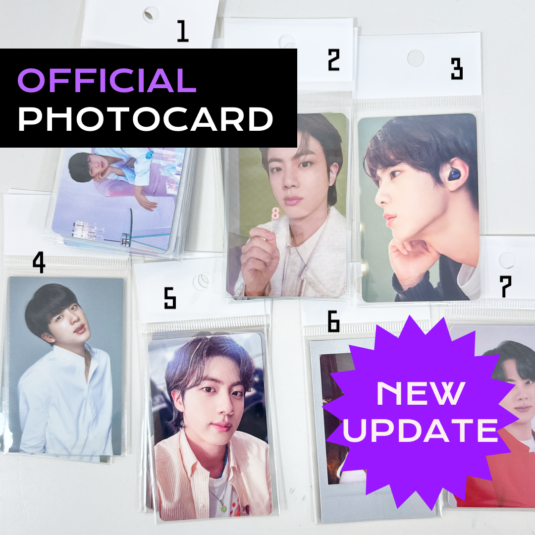 BTS Official Photocard (JIN)