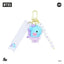 BT21 MININI FIGURE KEY RING WITH ALPHABET STICKER