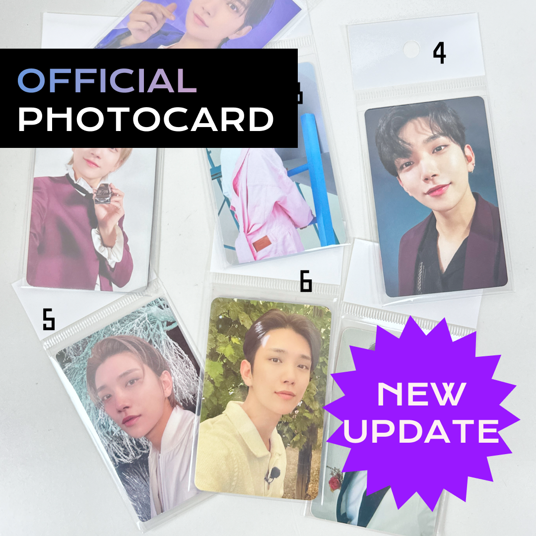 SEVENTEEN OFFICIAL PHOTOCARD