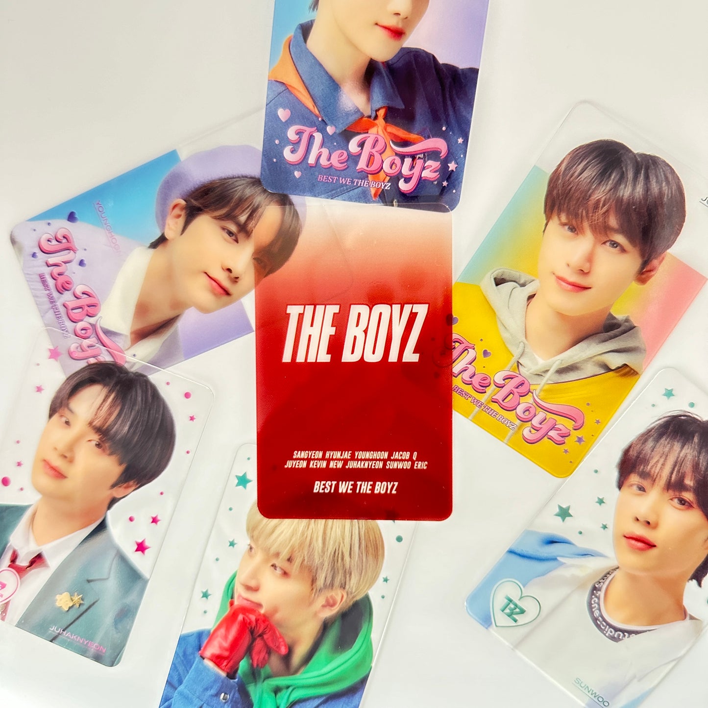 THE BOYZ- TRANSPARENT CARD 25PCS 