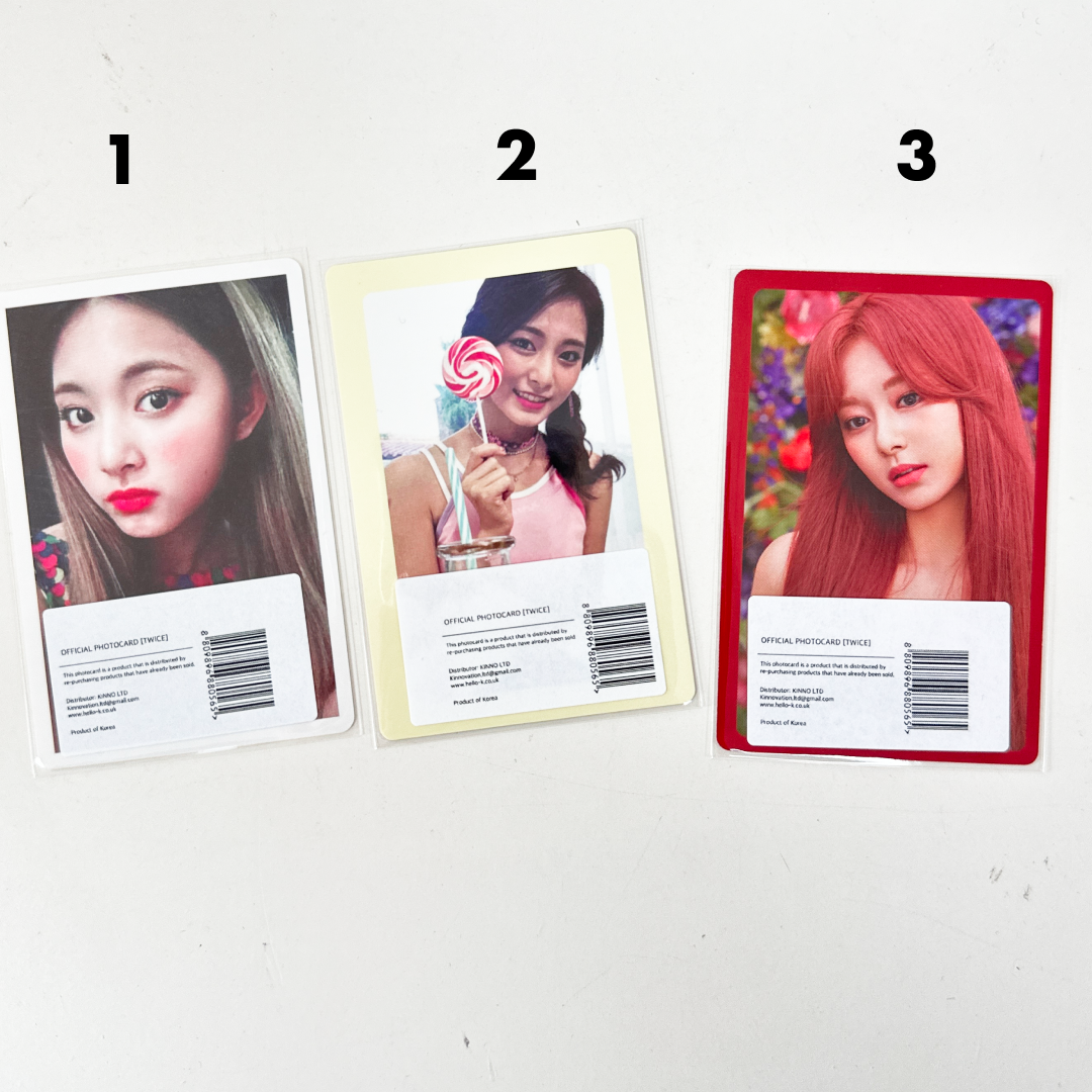 TWICE Official PHOTOCARDS