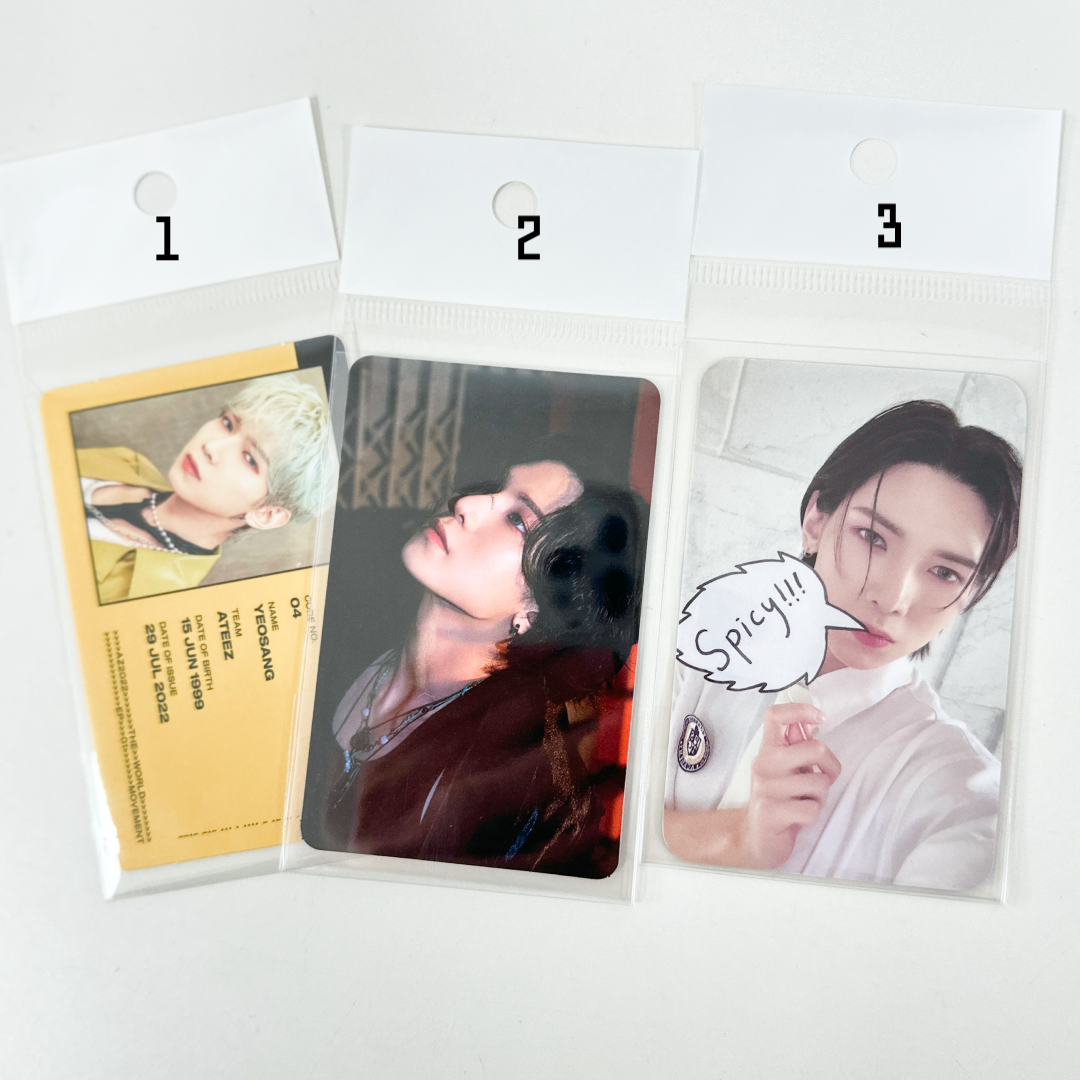 ATEEZ OFFICIAL PHOTOCARD